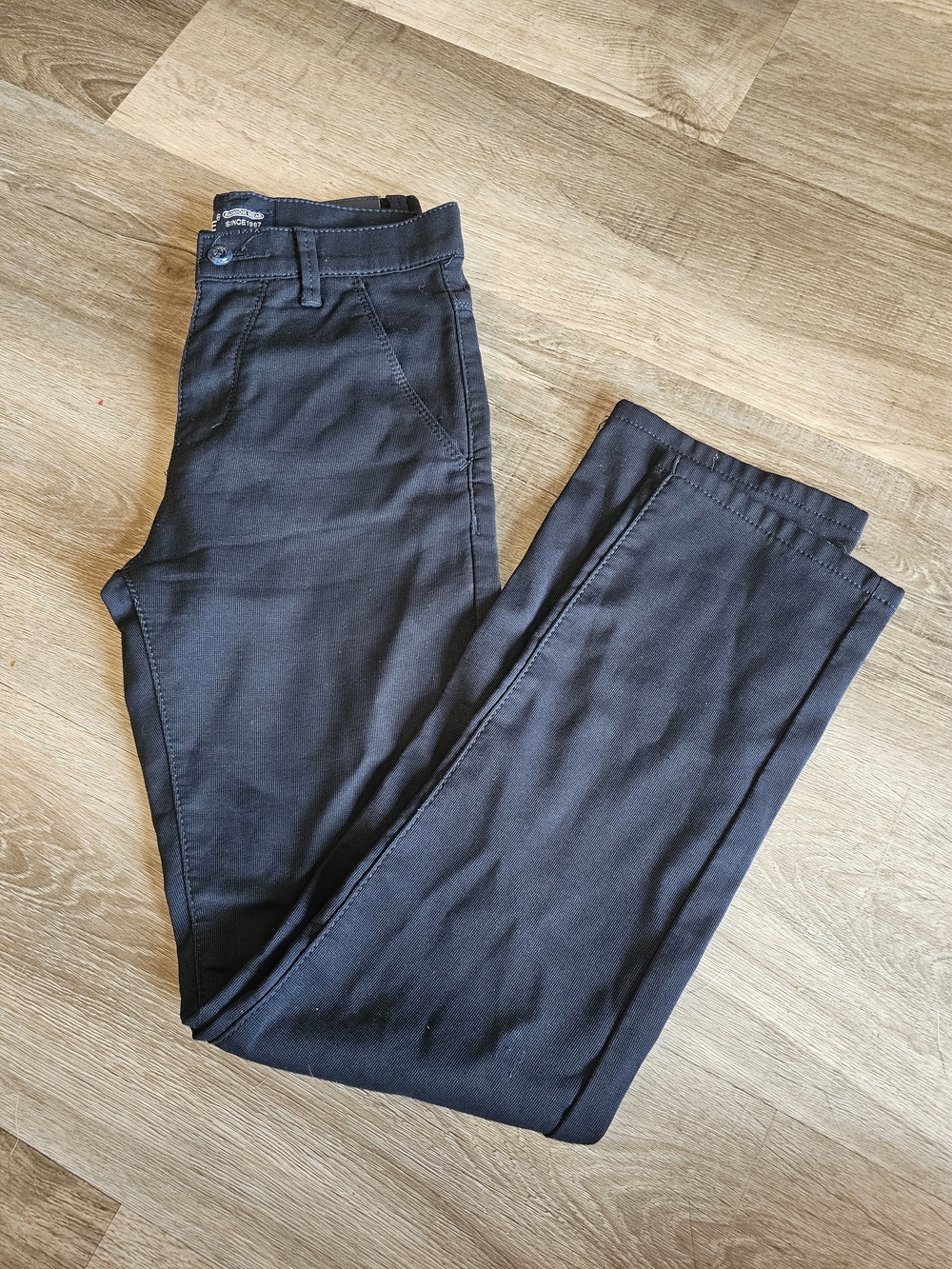 Boys Navy Blue Dress Pants